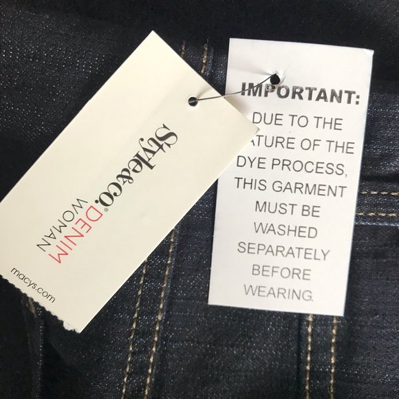 NEW Style & Co Plus Natural Fit Higher Rise Jeans - Picture 10 of 14